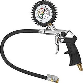 Riegler 118500 Tyre Inflator, Analogue Pressure Gauge 63 mm, Tyre Inflator Tyre Pressure Gauge