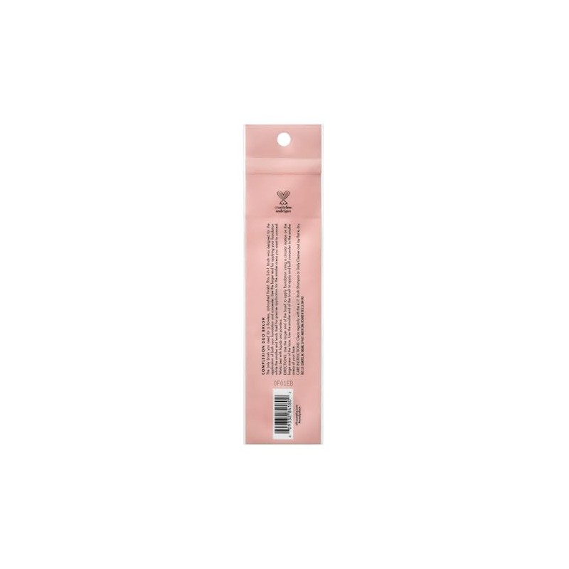 e.l.f. Cepillo Complexion Duo, cepillo de maquillaje para aplicar base