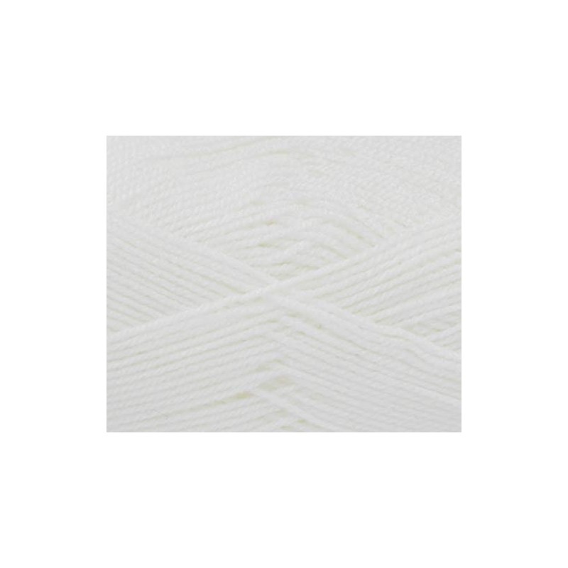 King Cole Big Value Baby DK Knitting Yarn White (1)
