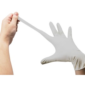 Crecia 69130 Clean Guard G10 Gray Nitrile Gloves, Large, 150 Count (Powder Free, Thin, High Strength and Oil Resistance)