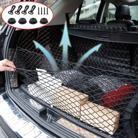 CHUSYYRAY Trunk Envelope Style Cargo Net Organizer for CHEVY EQUINOX GMC TERRAIN 2010-2017