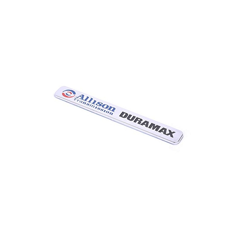 2x Allison Transmission Duramax Hood Emblem 3D Nameplate Badge Letter