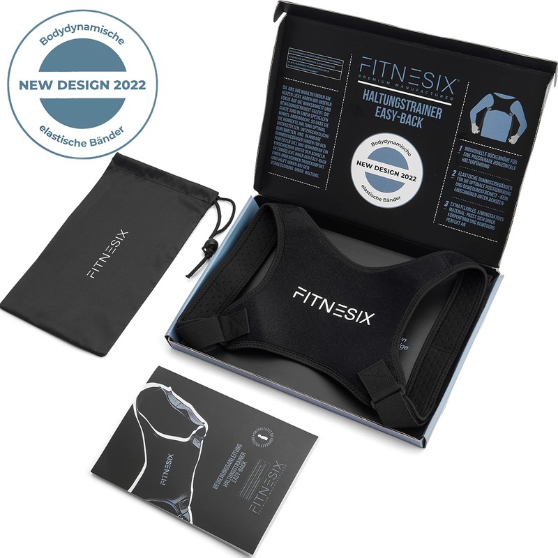 Fitnesix® Design 2022 Back Straightener Body-Dynamic, Posture Corrector for Men