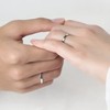 Simple Plain Couple Bands, Men and Women Wedding Band, Size