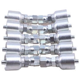 Replacement Parts for 10X Hydraulic Hose Fitting 10643-4-4 1/4" Female JIC Swivel 1/4" Hose for Parker Model-W45P-1470