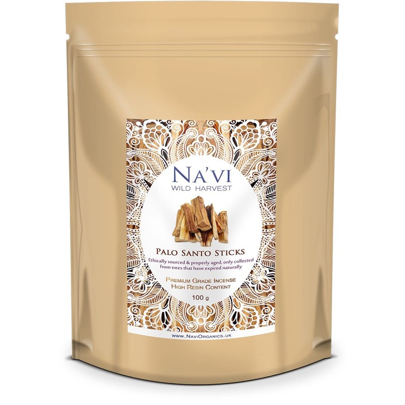 Na'vi Organics Premium Palo Santo Sticks - Sacred Wood natural