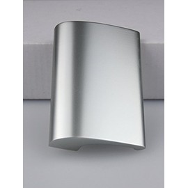 Balcony access Pull Handle Patio Door Access Deluxe - Aluminum - various colours - Silver anodized