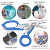 Dekeliy 6 In 1 Multifunctional Trauma Shears,Stainless Steel Foldable Shears