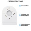 PATIKIL Dome Security Camera Mounting 4.9 Inch, 1 Pack Universal