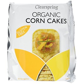 Clearspring Organic Corn Cakes - Lightly Salted