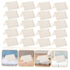 iplusmile 50pcs Gold Foil Dots Name Cards Elegant Table Tent