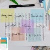 1200 Hojas Notas Adhesivas Neon Tipo Post-it 7.6x7.6cm Block