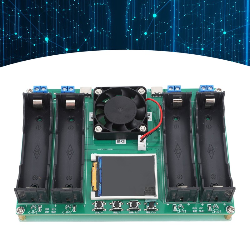 18650 Battery Capacity Tester 4 Channel Automatic Cyclic Charging Discharging