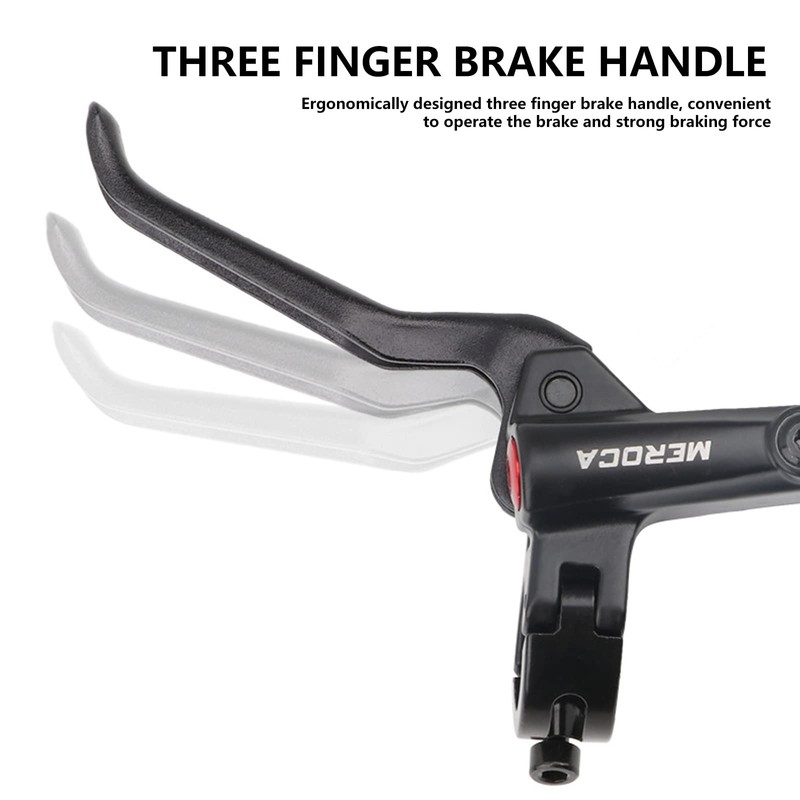 Hydraulic Disc Brake Set, Aluminium Alloy Front and Rear Caliper