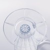 Coffee Bean Set, Flower Dripper DEEP27 FDD-27 Clear (1 Cup)