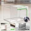 VIOPY 3Piezas Bolsas De Almacenamiento Con Soporte De Estructura De
