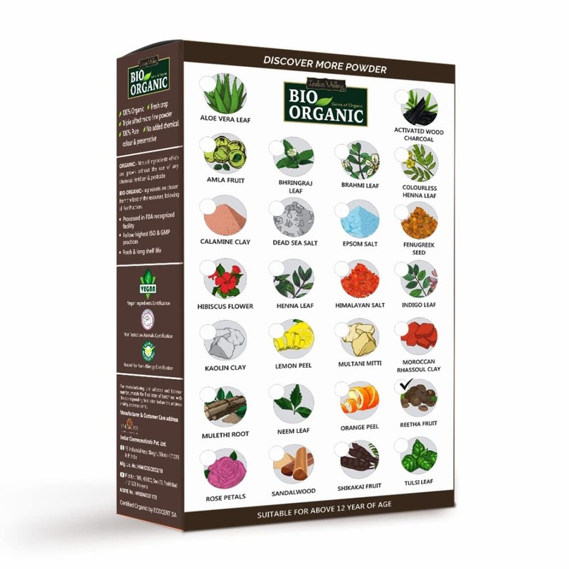 Indus Valley Organic organic powder (reetha)