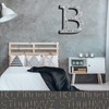 Qunclay 5.7 Inch Crystal Diamond Letters Shiny Letters Decor Hanging