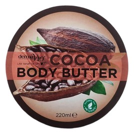 Derma V10 Body Butter Moisturising Cream Vegan Friendly 4 Pack (Cocoa)