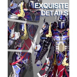 Piececool 3D Puzzle Metal Mecha Model Titanium, 3D Metal Puzzle Mech Warrior for 340 Stainless Steel, Full Metal, 1:1 Restore, Birthday Gift, Model Kit Adults, 157 Pieces