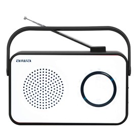 Aiwa R-190BW Radio portable Analogique Noir, Blanc