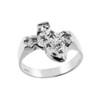 .925 Sterling Silver Texas Nugget Ring - Size 6-1/2