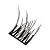 Ollio Voluminous Large Glue Free Partial False Eyelashes, 5 Bundles,