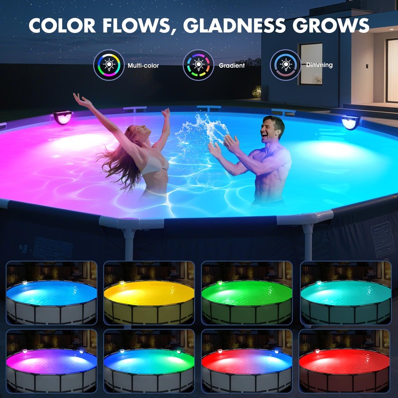 Solar Pool Lights for Above Ground Pools, solars Pool Lights