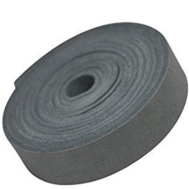 TOFL Genuine Top-Grain Leather Strap Gray 72 Inches Long 7/8 Inch Wide 1/8 Inch Thick (7-8 oz) Smokey Gray