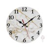 LOKMU Silent Non Ticking Clock 12 Inch, Round Wall Clock,Decorative