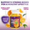 Calcium Supplement Gummies - Sugar Free Calcium Gummy with 400