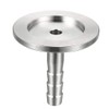 sourcing map 2pcs Stainless Steel 304 KF25 Flange to 8mm