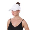 HADM Women Ponytail Backless Cap Mesh Curly Hair Baseball Cap