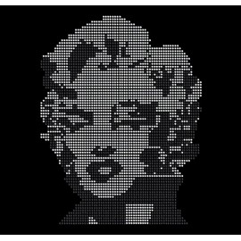 Marilyn Monroe Crystal Diamond Bling Rhinestone Carpet Car SUV Truck Floor Mats 4 PCS
