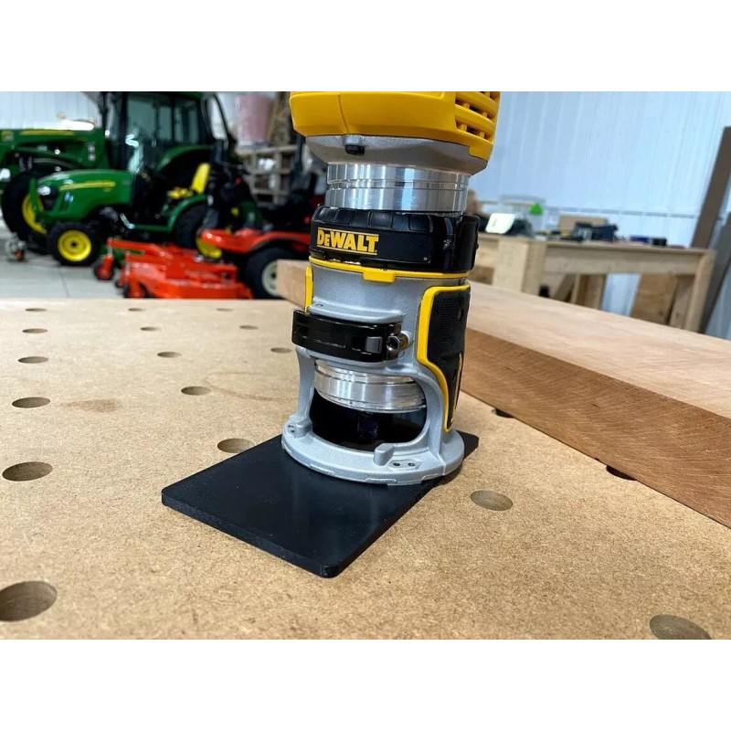 ToolCurve Dewalt Router Extended Base Plate for - DCW600B 20v