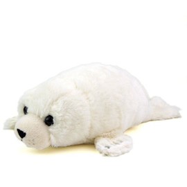Carolata Sesame Seal Plush Animal (Nesoberi Series) 6.7 x 3.5 x 11.0 inches (17 x 9 x 28 cm)