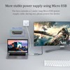 WJESOG 1x2 Mini Displayport to Dual HDMI Splitter Adapter,MDP to