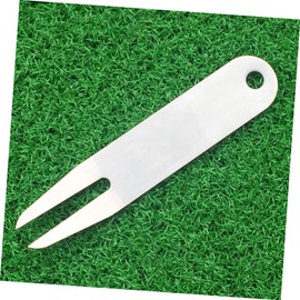 TOVINANNA 4pcs Golf Divot Tools Portable Golf Forks for Pitch Mark Repair Lightweight and Easy to Carry Essential Accessories for Lawn Care and Maintenance