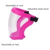 2pcs Protective Face Cover Dustproof Safety Elastic Belt Reusable Face