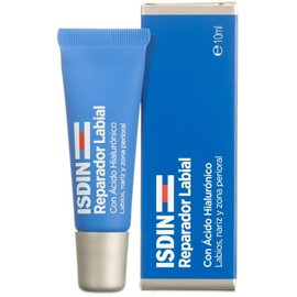 ISDIN reparador labial fluido con acido hialuronico. 10 mililitro, 1 + Ureadin Podos Gel Oil, Repara e hidrata los pies secos y agrietados, 75ml