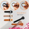 Leather Pulls, Zipper Sliders, Zipper Pulls, Total Length: 2.8 inches