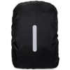 DONJIM 1 Pack Reflective Backpack Cover, Waterproof Backpack Rain Cover,