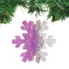 Baker Ross AX403 Snowflake Wooden 3D Decorations - Pack of
