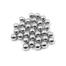 Precision Steel and Stainless Steel Balls, 2mm-10mm, Set of 600 for Bearings, Bikes, Skateboards and Scooters