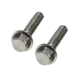 2PCS, Outboard Engine 90105-10M00 90105-10M67 Trim Tab Anode Flange Bolt for Yamaha 50HP-350HP Boat Motor, 10-82801M for Mercury Mariner, T85-00000012 for Parsun HDX, fit Sierra 18-6246