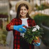 hisptgo Kids Gardening Gloves for Age 3-12, Durable Rubber Coated
