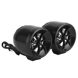 Bluetooth Speaker 12V Motorcycle Bluetooth Speaker Audio Music Amplifier High Power Loudspeaker with Light Effect