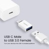 Perixx PERIPRO-404 USB C Male to USB A Female Adapter