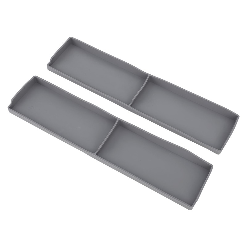 2PCS Stove Top Shelf Silicone Spice Rack Magnetic Back 2