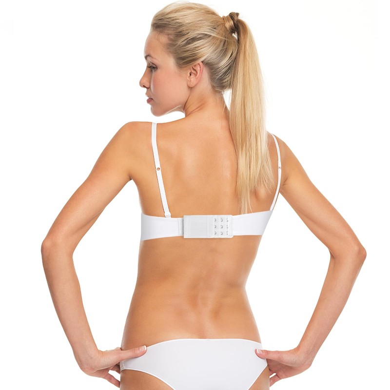 3 Pieces Bra Strap Extenders 3 Hook 3 Row Soft